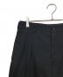 中古・古着 COMME des GARCONS HOMME (コムデギャルソン オム) ２タックウールスラックス ブラック サイズ:L：18000円