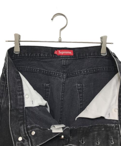 SUPREME（シュプリーム）SUPREME (シュプリーム) Washed Black Slim Jean ブラック サイズ:W32の古着・服飾アイテム