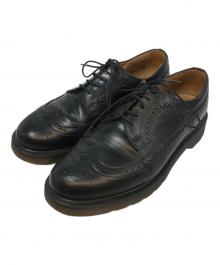Dr.Martens（ドクターマーチン）の古着「ウィングチップシューズ」｜ブラック