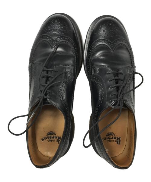 Dr.Martens（ドクターマーチン）Dr.Martens (ドクターマーチン) ウィングチップシューズ ブラック サイズ:UK ９の古着・服飾アイテム