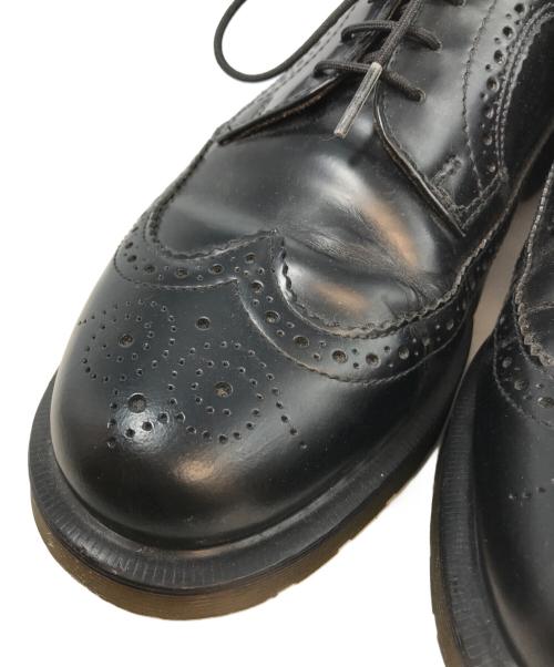 Dr.Martens（ドクターマーチン）Dr.Martens (ドクターマーチン) ウィングチップシューズ ブラック サイズ:UK ９の古着・服飾アイテム