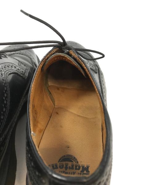 Dr.Martens（ドクターマーチン）Dr.Martens (ドクターマーチン) ウィングチップシューズ ブラック サイズ:UK ９の古着・服飾アイテム