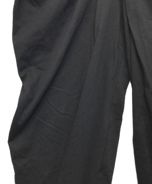 PRANK PROJECT（プランクプロジェクト）PRANK PROJECT (プランクプロジェクト) Drape Front Jersey Pants ブラック サイズ:38の古着・服飾アイテム
