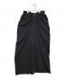 PRANK PROJECT（プランクプロジェクト）の古着「Drape Front Jersey Pants」｜ブラック