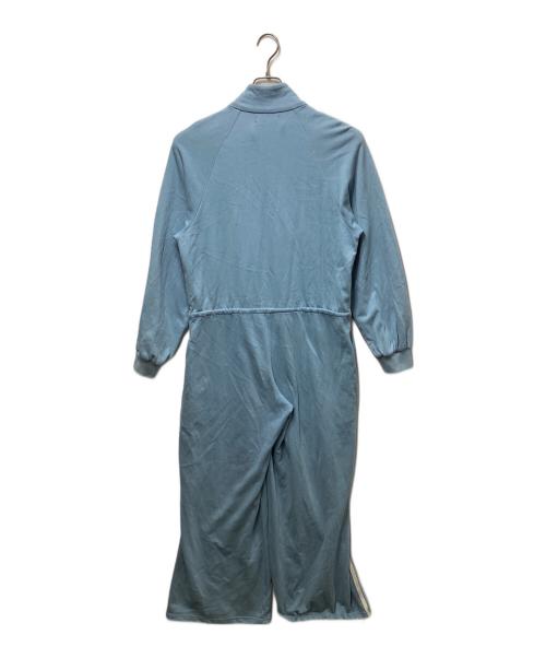 MAISON SPECIAL（メゾンスペシャル）MAISON SPECIAL (メゾンスペシャル) Sweat Track Rompers（スウェットトラックロンパース）21241265101 / オールインワン　ジャンプスーツ ブルー サイズ:Fの古着・服飾アイテム