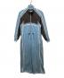 MAISON SPECIAL（メゾンスペシャル）の古着「Sweat Track Rompers（スウェットトラックロンパース）21241265101 / オールインワン　ジャンプスーツ」｜ブルー