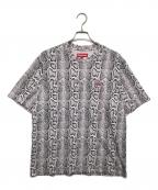 SUPREMEシュプリーム）の古着「パイソンスモールロゴTEE」｜ピンク