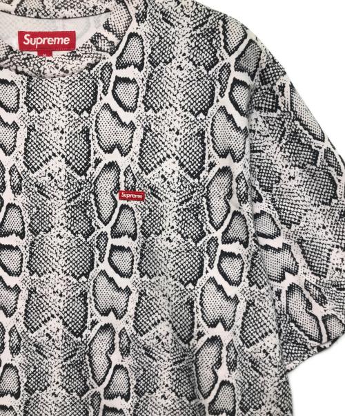 SUPREME（シュプリーム）Supreme (シュプリーム) パイソンスモールロゴTEE ピンク サイズ:Mの古着・服飾アイテム