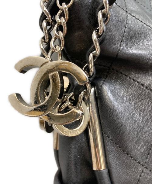 CHANEL（シャネル）CHANEL (シャネル) ココマーク セミショルダーバッグ/ホーボー ブラックの古着・服飾アイテム