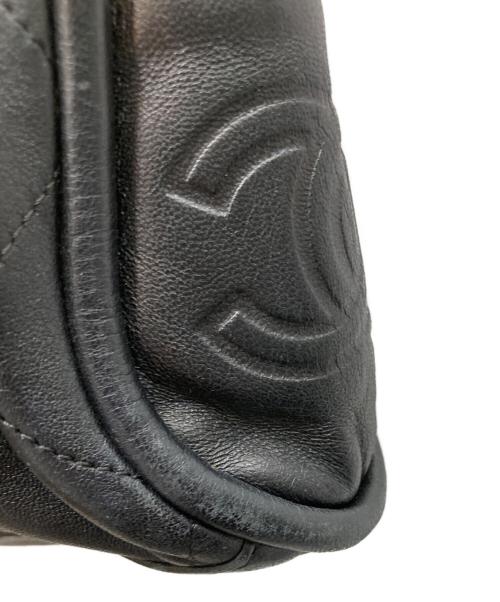 CHANEL（シャネル）CHANEL (シャネル) ココマーク セミショルダーバッグ/ホーボー ブラックの古着・服飾アイテム