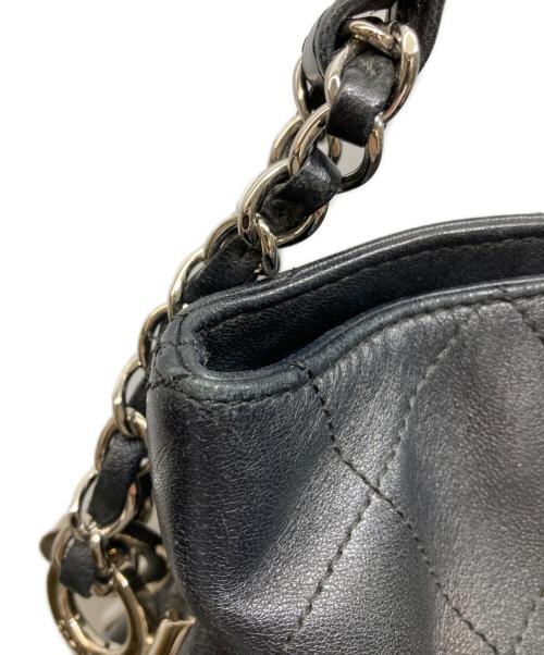 CHANEL（シャネル）CHANEL (シャネル) ココマーク セミショルダーバッグ/ホーボー ブラックの古着・服飾アイテム