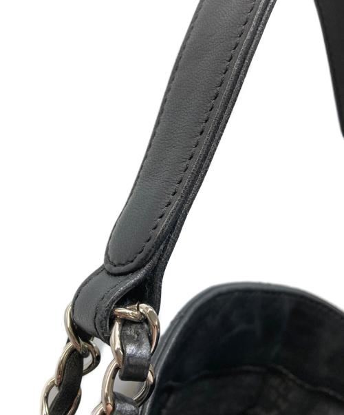 CHANEL（シャネル）CHANEL (シャネル) ココマーク セミショルダーバッグ/ホーボー ブラックの古着・服飾アイテム