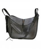 LOEWEロエベ）の古着「ハンドバッグ スモール（カーフ＆スエード）」｜グレー