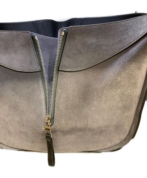 LOEWE（ロエベ）LOEWE (ロエベ) ハンドバッグ スモール（カーフ＆スエード） グレーの古着・服飾アイテム