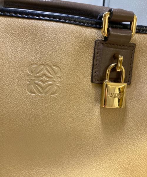 LOEWE（ロエベ）LOEWE (ロエベ) ハンドバッグ ベージュの古着・服飾アイテム