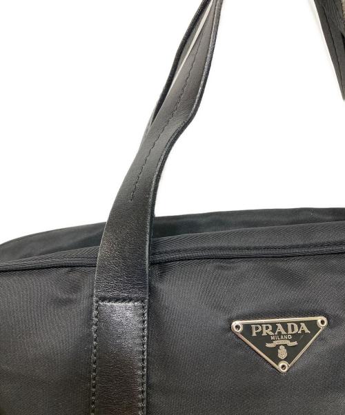 PRADA（プラダ）PRADA (プラダ) ナイロンミニボストン ブラックの古着・服飾アイテム