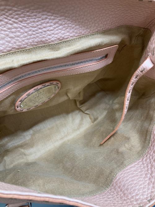 FENDI（フェンディ）FENDI (フェンディ) ミニリンダハンドバッグ ピンクの古着・服飾アイテム