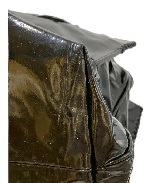 CELINE（セリーヌ）CELINE (セリーヌ) エナメル ブギーバッグ ブラックの古着・服飾アイテム