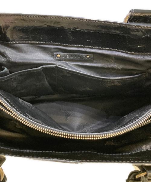 CELINE（セリーヌ）CELINE (セリーヌ) エナメル ブギーバッグ ブラックの古着・服飾アイテム