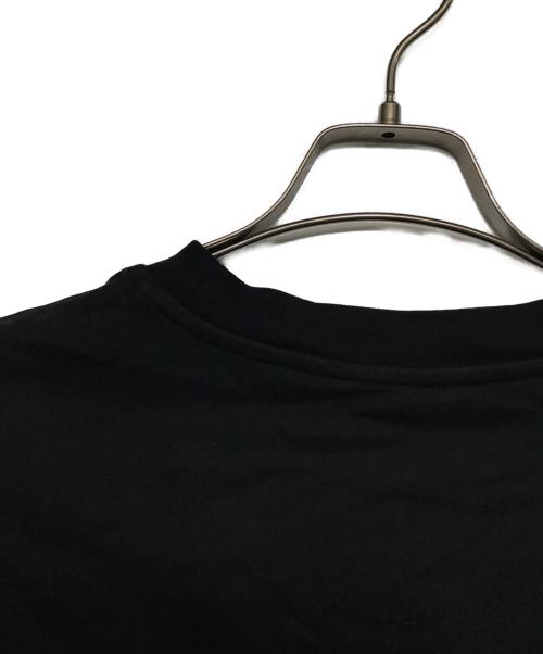 JIL SANDER+（ジルサンダープラス）JIL SANDER+ (ジルサンダープラス) ロゴパッチ ロングスリーブカットソー ブラック サイズ:Lの古着・服飾アイテム