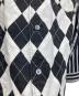 中古・古着 COMME des GARCONS SHIRT (コムデギャルソンシャツ) アーガイル×ストライプシャツ ブラック サイズ:L：18000円