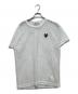 PLAY COMME des GARCONS（プレイコムデギャルソン）の古着「エンブレムメッシュTシャツ」｜ホワイト