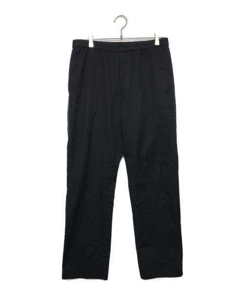 DRIES VAN NOTEN（ドリスヴァンノッテン）DRIES VAN NOTEN (ドリスヴァンノッテン) サイドライン イージーパンツ ブラック サイズ:50の古着・服飾アイテム