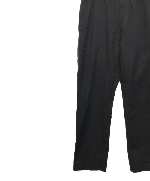 DRIES VAN NOTEN（ドリスヴァンノッテン）DRIES VAN NOTEN (ドリスヴァンノッテン) サイドライン イージーパンツ ブラック サイズ:50の古着・服飾アイテム