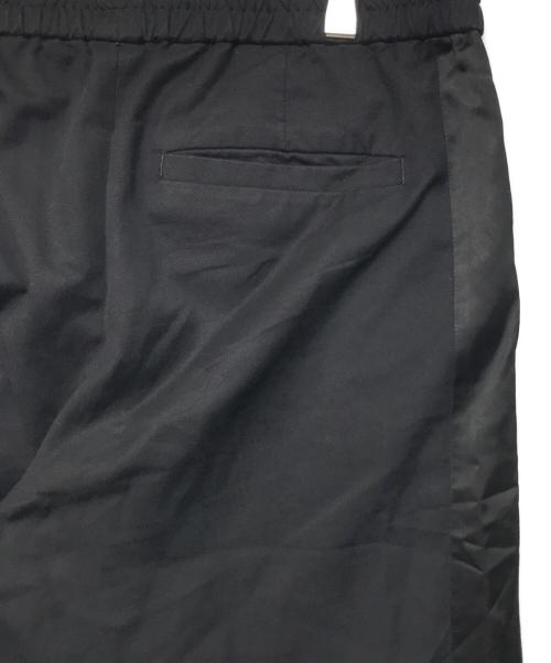DRIES VAN NOTEN（ドリスヴァンノッテン）DRIES VAN NOTEN (ドリスヴァンノッテン) サイドライン イージーパンツ ブラック サイズ:50の古着・服飾アイテム