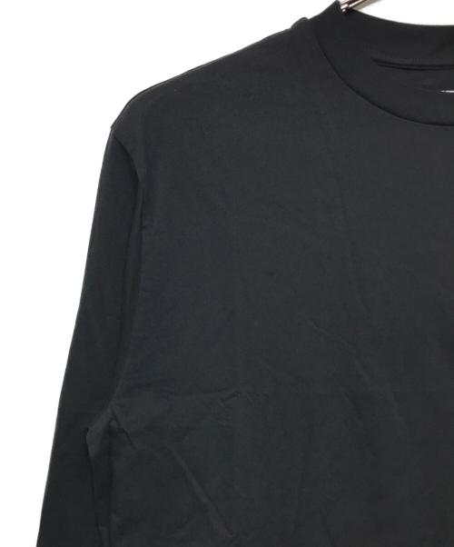 JIL SANDER+（ジルサンダープラス）JIL SANDER+ (ジルサンダープラス) ロゴパッチ ロングスリーブカットソー ブラック サイズ:Lの古着・服飾アイテム