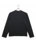 JIL SANDER+ (ジルサンダープラス) ロゴパッチ ロングスリーブカットソー ブラック サイズ:L：10000円