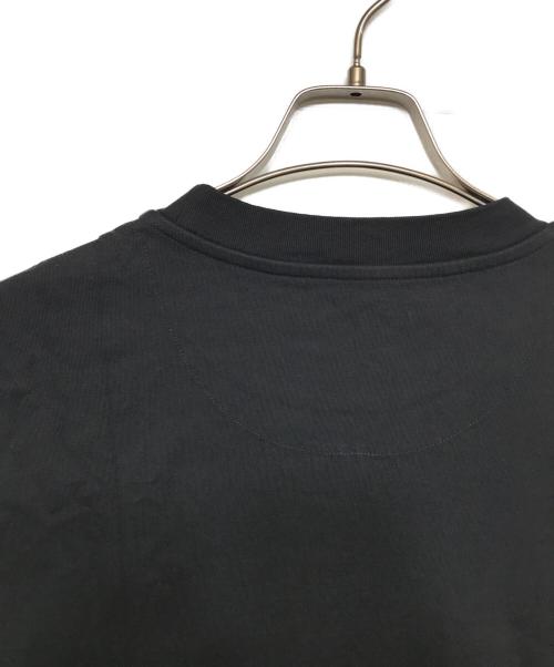 JIL SANDER+（ジルサンダープラス）JIL SANDER+ (ジルサンダープラス) ロゴパッチ ロングスリーブカットソー ブラック サイズ:Lの古着・服飾アイテム