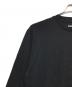 中古・古着 JIL SANDER+ (ジルサンダープラス) ロゴパッチ ロングスリーブカットソー ブラック サイズ:L：10000円