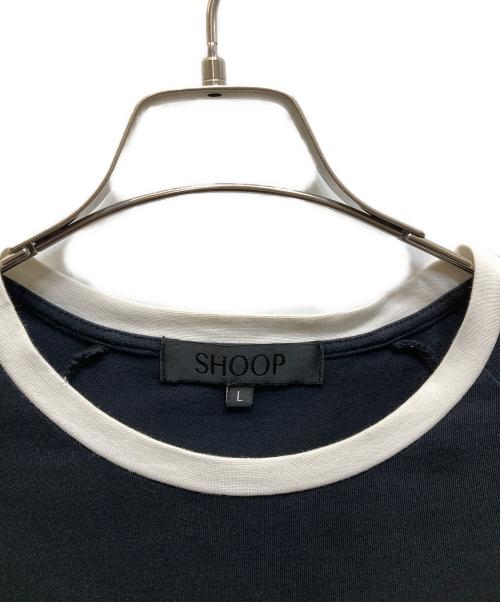 shoop（シュープ）SHOOP (シュープ) RAGLAN T-SHIRT ブラック サイズ:Lの古着・服飾アイテム