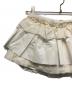 中古・古着 GLOWNY (グロウニー) GIRLFRIEND RUFFLE MINI SKIRT ホワイト サイズ:S 未使用品：8000円