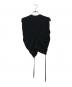 ALEXANDER WANG (アレキサンダー・ワン) シャーリングノースリーブカットソー ブラック サイズ:S：9000円