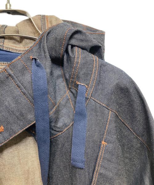 laid.B（レイド ビー）laid.B (レイド ビー) Marine Holiday Sailer Parka インディゴ サイズ:2の古着・服飾アイテム
