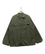 USEDユーズド）の古着「M-43 HBT ヘリンボーンツイルジャケット」｜オリーブ