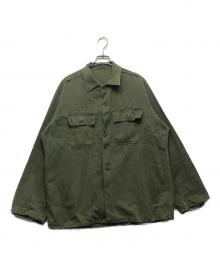 USED（ユーズド）の古着「M-43 HBT ヘリンボーンツイルジャケット」｜オリーブ