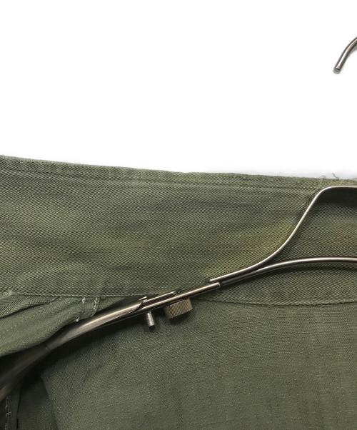 USED（ユーズド）USED (ユーズド) M-43 HBT ヘリンボーンツイルジャケット オリーブ サイズ:実寸参照の古着・服飾アイテム