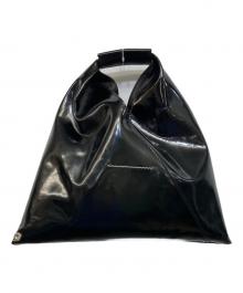 MM6 Maison Margiela（エムエムシックスメゾンマルジェラ）の古着「エナメル ジャパニーズ トート」｜ブラック