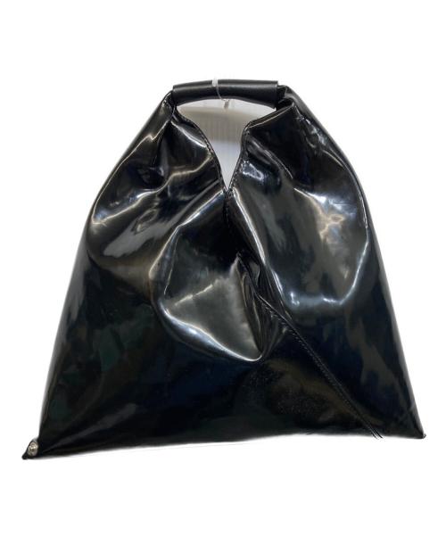MM6 Maison Margiela（エムエムシックスメゾンマルジェラ）MM6 Maison Margiela (エムエムシックスメゾンマルジェラ) エナメル ジャパニーズ トート ブラックの古着・服飾アイテム
