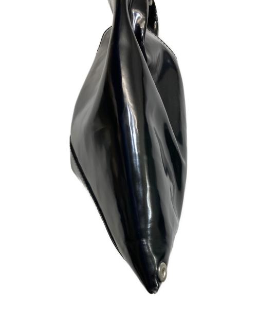 MM6 Maison Margiela（エムエムシックスメゾンマルジェラ）MM6 Maison Margiela (エムエムシックスメゾンマルジェラ) エナメル ジャパニーズ トート ブラックの古着・服飾アイテム