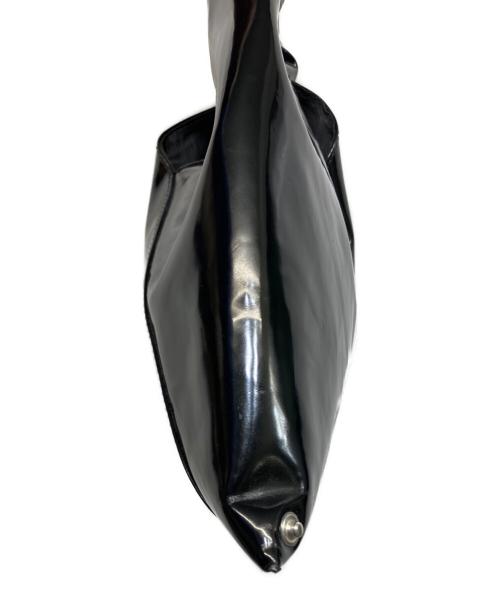 MM6 Maison Margiela（エムエムシックスメゾンマルジェラ）MM6 Maison Margiela (エムエムシックスメゾンマルジェラ) エナメル ジャパニーズ トート ブラックの古着・服飾アイテム