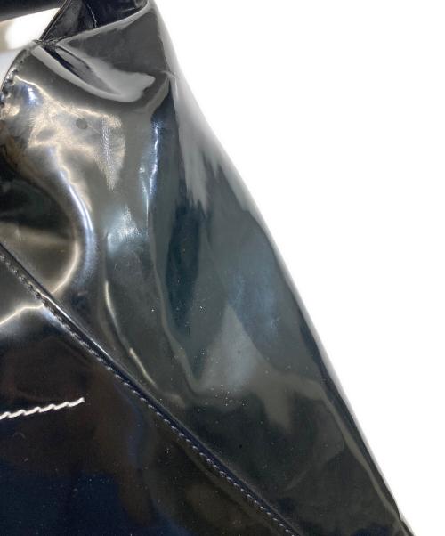 MM6 Maison Margiela（エムエムシックスメゾンマルジェラ）MM6 Maison Margiela (エムエムシックスメゾンマルジェラ) エナメル ジャパニーズ トート ブラックの古着・服飾アイテム