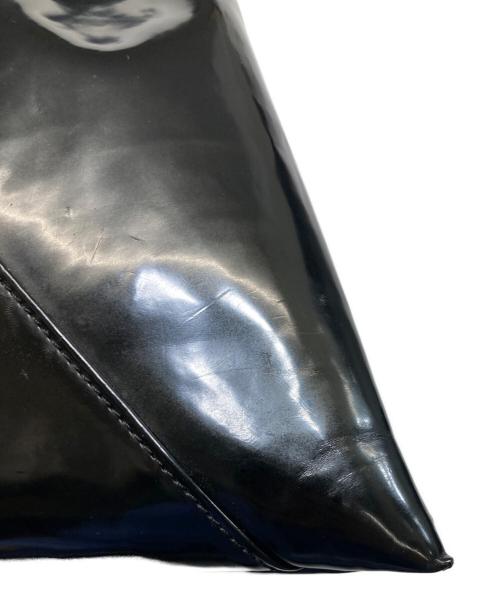 MM6 Maison Margiela（エムエムシックスメゾンマルジェラ）MM6 Maison Margiela (エムエムシックスメゾンマルジェラ) エナメル ジャパニーズ トート ブラックの古着・服飾アイテム