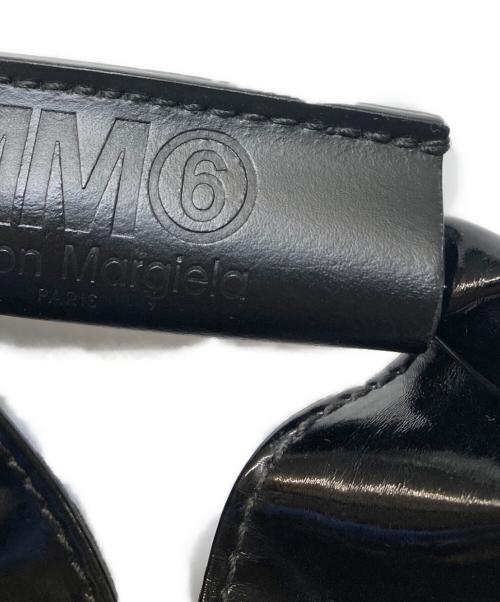 MM6 Maison Margiela（エムエムシックスメゾンマルジェラ）MM6 Maison Margiela (エムエムシックスメゾンマルジェラ) エナメル ジャパニーズ トート ブラックの古着・服飾アイテム