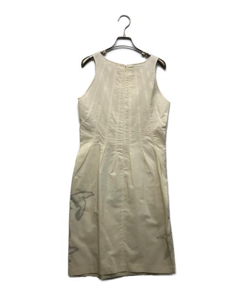 JIL SANDER（ジルサンダー）JIL SANDER (ジルサンダー) ノースリーブワンピース ホワイト サイズ:36の古着・服飾アイテム