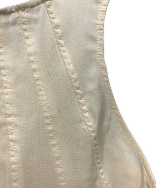 JIL SANDER（ジルサンダー）JIL SANDER (ジルサンダー) ノースリーブワンピース ホワイト サイズ:36の古着・服飾アイテム