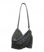 ANTEPRIMAアンテプリマ）の古着「ツイストスモールバッグ」｜ネイビーシルバー/NAVYGENTO